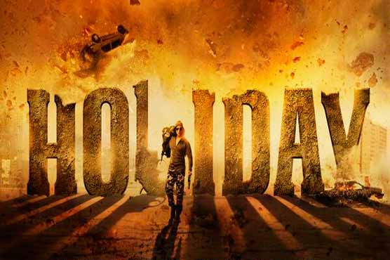 اکشے اور سوناکشی کی فلم ہالی ڈے شائقین کو بھا گئی