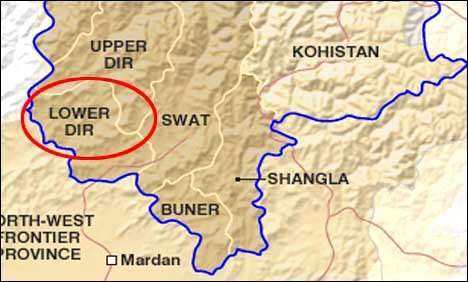 لوئر دیر: پولیس موبائل پر دستی بم حملہ، اہلکار جاں بحق