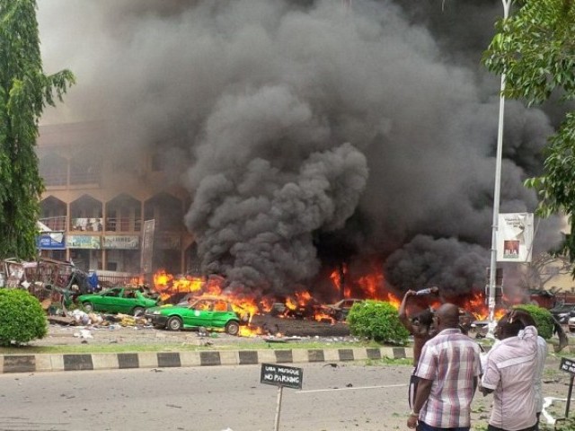 نائیجریا کے دارالحکومت کے شاپنگ سینٹر میں دھماکا، 10 افراد ہلاک