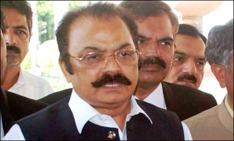 جو طالبان مذاکرات کریں گے انہی سے بات ہوگی ، رانا ثنا اللہ