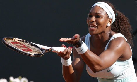 ومبلڈن ٹینس، سیرینا ولیمز کو شکست، ایونٹ سے باہر