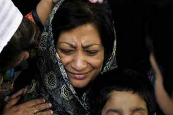 ڈاکٹر عمران فاروق کی بیوہ کی الطاف حسین کی گرفتاری کی مذمت