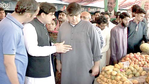 حکومت کی تمام تر توجہ رمضان بازاروں پر ہے :بلال یاسین