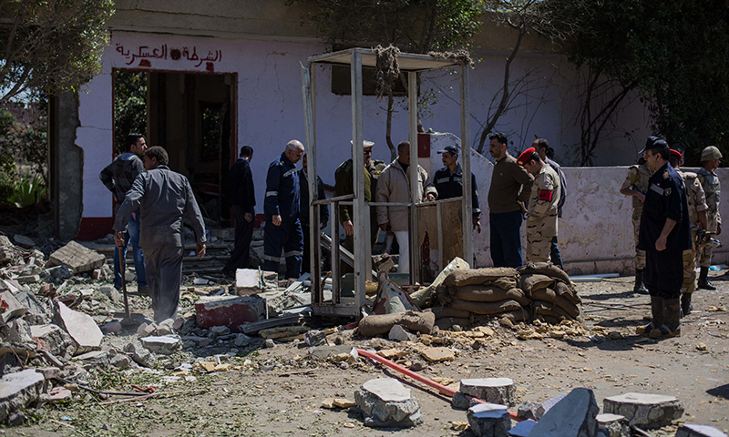 مصر میں سرحدی چوکی پر حملہ، 15 اہلکار ہلاک