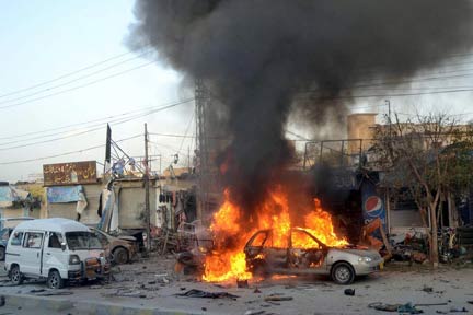 ڈی آئی خان : بارودی مواد پھٹنے سے دو افراد جاں بحق