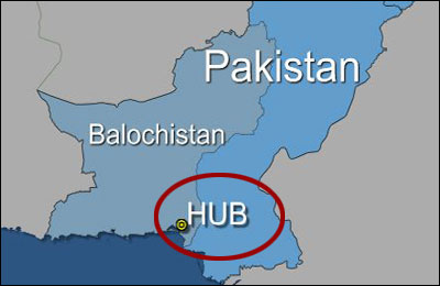 حب: آرسی ڈی شاہراہ سے 25 کلو وزنی بم برآمد