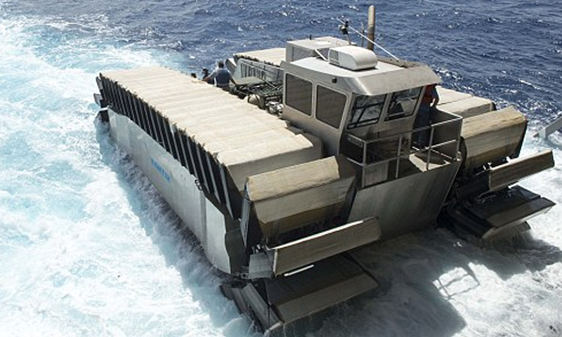 امریکا نے پانی پر چلنے والا ٹینک ایجاد کر لیا