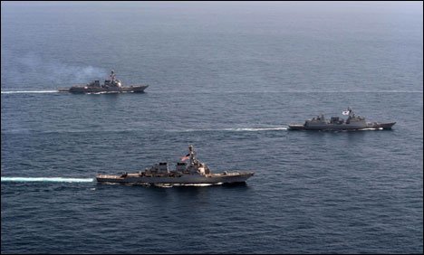 بحراسود میں نیٹو کے سات رکن ملکوں کی بحری مشقیں