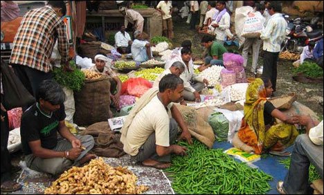 بھارت ، منافع خوری روکنے کیلئے سبزیوں کے نرخ ایس ایم ایس کیے جائینگے