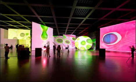 جرمن میوزیم  میں شاندار لائٹ شو