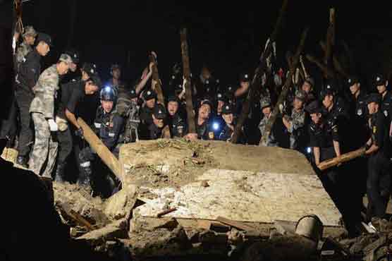 چین: بارش اور لینڈ سلائڈنگ سے 6 افراد ہلاک