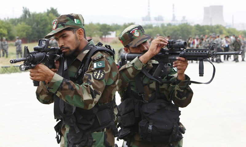 پاکستانی کمانڈوز دنیا  کی دس بہترین فورسز میں شامل