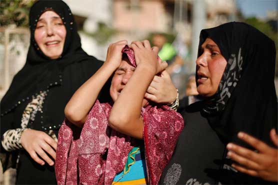 غزہ پہ اسرائیلی بربریت : 400 بچے شہید ، سینکڑوں معذور ہو گئے : یونیسیف