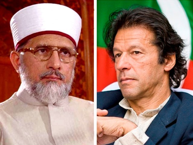 Imran Khan, Tahir ul Qadri