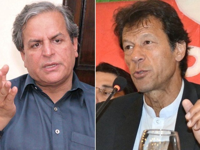 عمران خان نے جاوید ہاشمی کو تحفظات دور کرنے کی یقین دہانی کرا دی