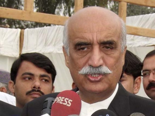 کچھ بھی ہو جائے معاملات مذاکراتی میز پر ہی حل ہونگے، خورشید شاہ