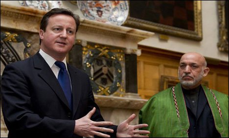 حامد کرزئی کی لندن آمد پر بھاری خرچہ، برطانوی حکومت پر تنقید