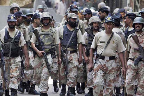 لاہور میں جاتی امرا، وزیراعظم، وزیراعلی ہاؤس پر رینجرز تعینات