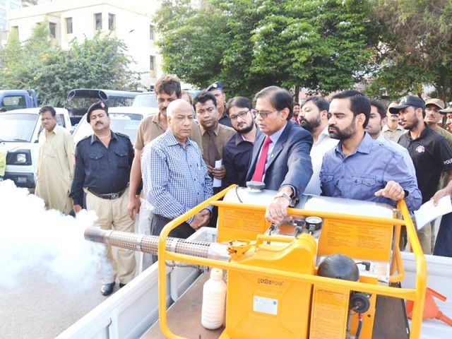 بلدیہ عظمیٰ کے تحت ڈنگی اور کانگو وائرس کے خاتمے کی مہم شروع