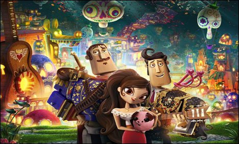 تھری ڈی اینیمیٹڈ  فلم”دی بک آف لائف”کا نیا ٹریلر