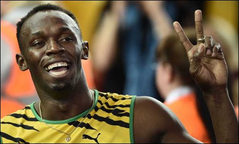 دنیا کے تیز ترین انسان یوسین بولٹ نے نیا ریکارڈ بنا ڈالا