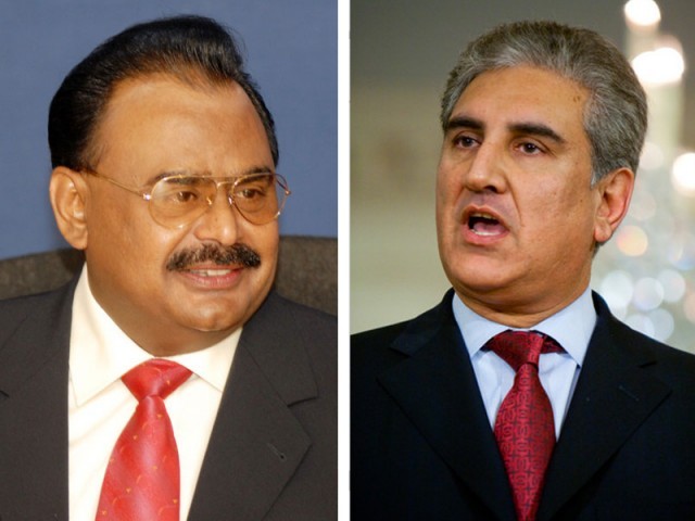 شاہ محمود قریشی کا الطاف حسین کو فون، یوم سوگ منانے پر عمران خان کی جانب سے شکریہ ادا کیا
