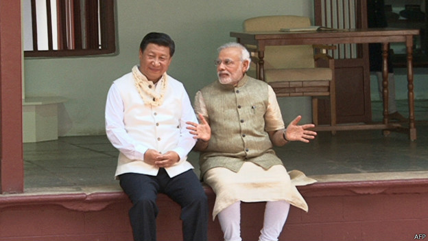 China, India