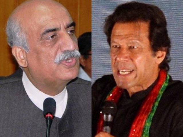 خورشید شاہ کا عمران خان کو10 ارب روپے ہرجانے کا نوٹس
