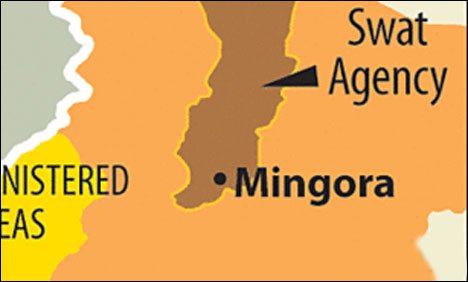 مینگورہ میں کرفیو نافذ، سیکیورٹی فورسز کا سرچ آپریشن جاری