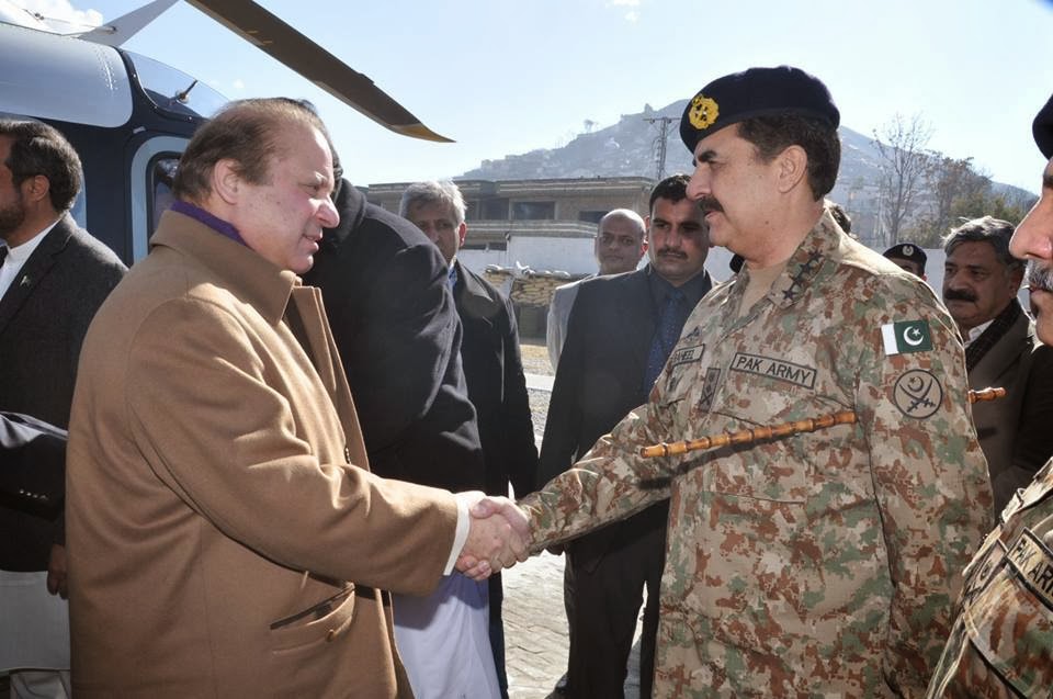 Nawaz Sharif Raheel Sharif