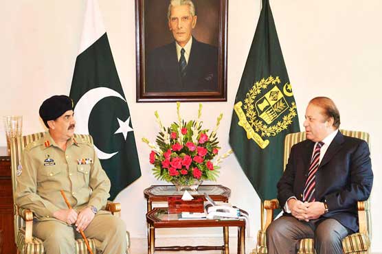 Nawaz Sharif Raheel Sharif
