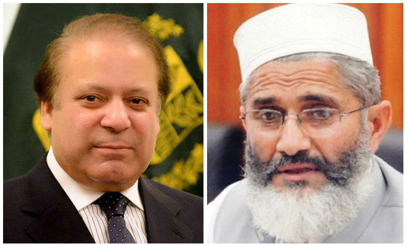 سراج الحق اور لیاقت بلوچ کی وزیر اعظم سے ملاقات
