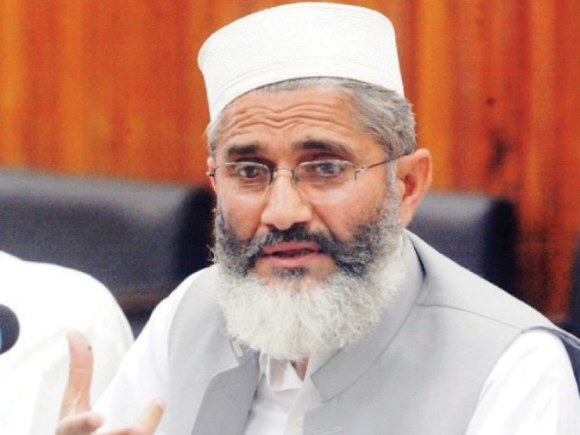 سیاسی جرگے کا کام ڈیڈلاک کو ختم کرنا ہے، سراج الحق