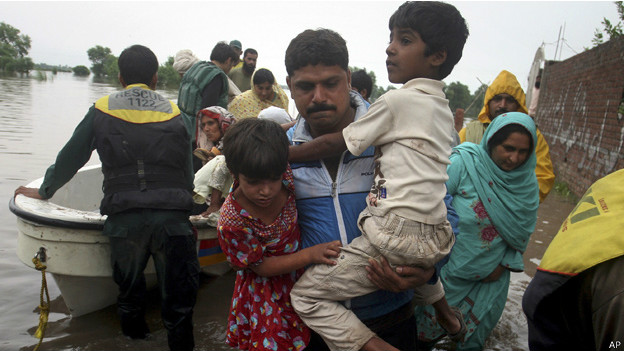 شدید سیلاب کے بعد پنجاب میں ہنگامی حالت کا نفاذ