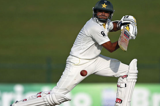 ابوظہبی ٹیسٹ کا دوسرا روز، پاکستانی بلے بازوں نے اننگ کا آغاز کر دیا