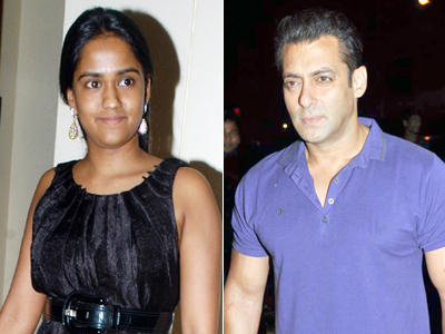 Arpita Khan And Salman Khan