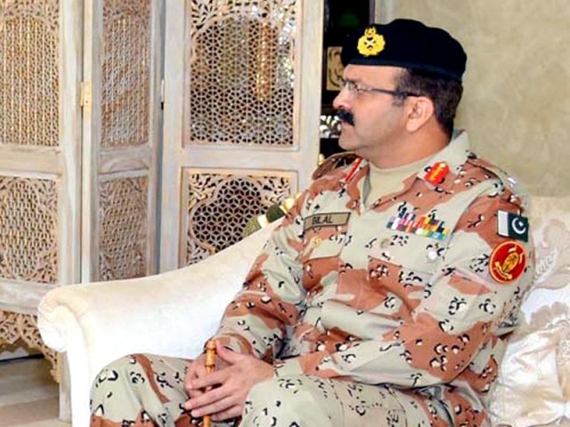 صرف 12 ایماندار پولیس افسر کراچی کے حالات ٹھیک کر سکتے ہیں، ڈی جی رینجرز