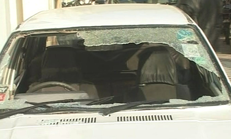 چنیوٹ : کار پر نامعلوم افراد کی فائرنگ، پانچ جاں بحق