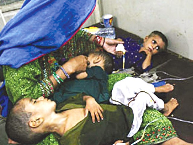 مٹھی میں ایک اوربچے کو قحط نے نگل لیا، رواں ماہ ہلاکتوں کی تعداد 28 ہوگئی