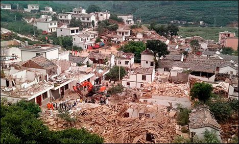 جنوب  مغربی چین میں زلزلہ: ایک شخص ہلاک، 324 زخمی