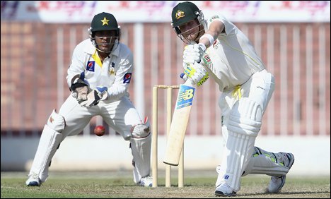 چار روزہ میچ کا دوسرا دن، آسٹریلیا کے 8 وکٹ پر 273 رنز