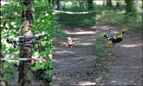 فرانس: اب ڈرونز بھی ریس لگاتے نظر آئیں گے