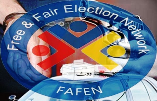 ضمنی انتخاب، الیکشن کمیشن ضابطہ اخلاق پر عمل کرانے میں ناکام رہا، فافن