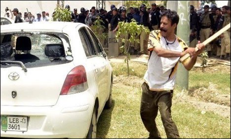 لاہور ، گلو بٹ کی انسداد دہشت گردی کی عدالت میں دوبارہ طلبی