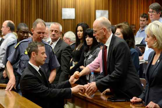 گرل فرینڈ کے قتل کا الزام، آسکر پسٹوریس کو 5 سال قید