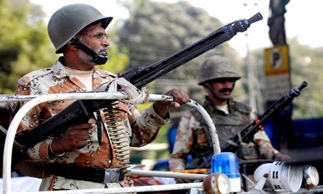 کراچی: رینجرز ہیڈکوارٹر میں محرم کے دوران سیکیورٹی کی صورتحال پراجلاس