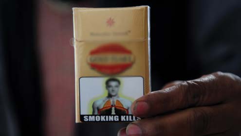 بھارتی حکومت سگریٹ کے پیکٹوں پر سخت ہیلتھ وارننگ جاری کرے گی