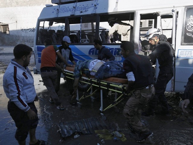 شام میں کار بم دھماکوں میں اسکول کے بچوں سمیت 18 افراد ہلاک ، 40 سے زائد زخمی