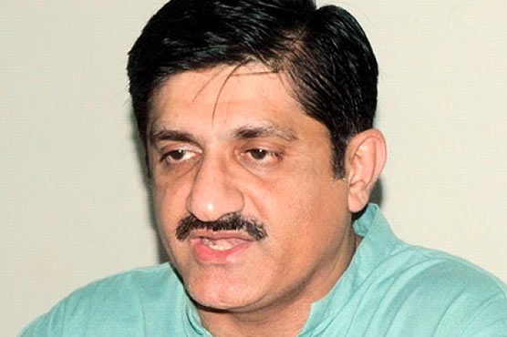 وزیر اعلیٰ سندھ کیلئے مضبوط امیدوار مراد علی شاہ نے کاغذات نامزدگی جمع کرا دیئے