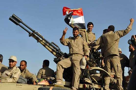 عراقی فورسز نے داعش کی گولہ بارود منتقل کرنے کی کوشش ناکام بنا دی